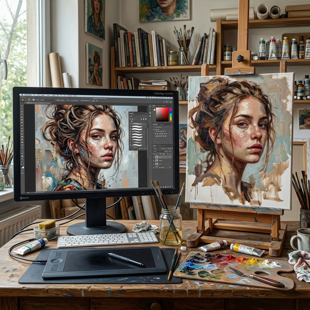 Artist workstation